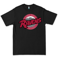 Black Franklin Pierce Ravens Premium Tee - linhVisuals