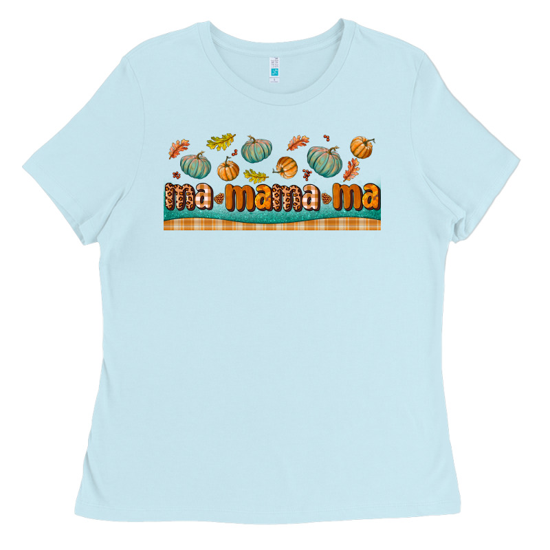 Fall Mama Libbey Glass Ladies Tee by BundleAndBundleShop | Teevron
