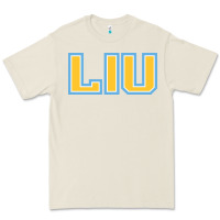 Bone Liu Gold Wordmark Premium Tee - linhVisuals