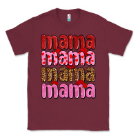 Burgundy valentines day mama olivia Classic Tee - OliviaCreatesArt
