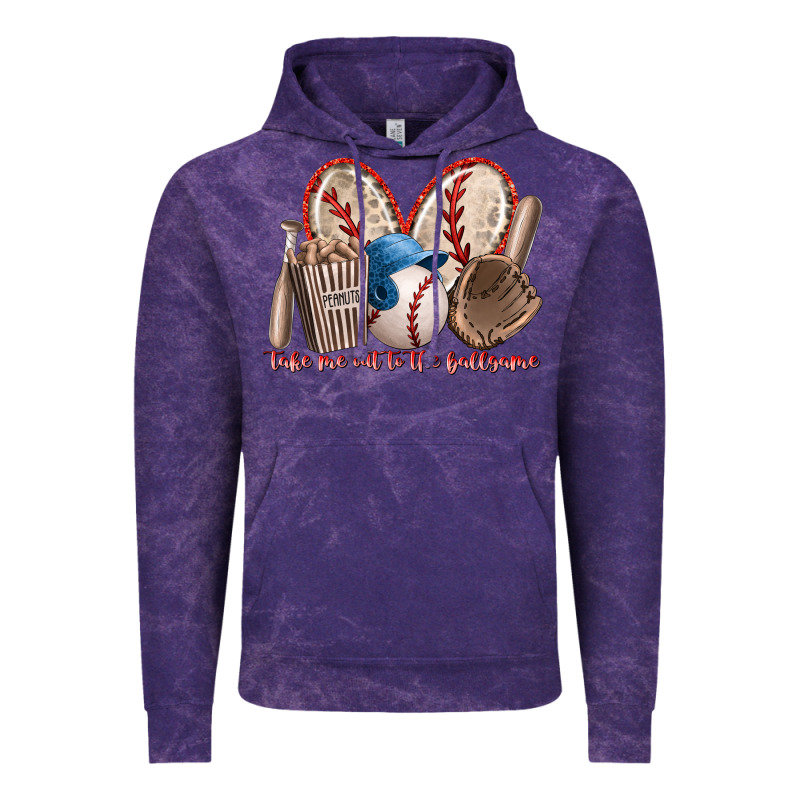 Take Me Out To The Ballgame Vintage Hoodie by RacoonDesign | Teevron
