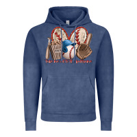 Vintage Denim take me out to the ballgame Vintage Hoodie - RacoonDesign