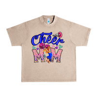 French Oak Cheer Mom Urban Heavy Tee - CowhideDigitalArt