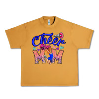 Peanut Butter Cheer Mom Urban Heavy Tee - CowhideDigitalArt