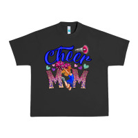 Pigment Black Cheer Mom Urban Heavy Tee - CowhideDigitalArt