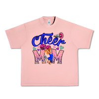 Salmon Cheer Mom Urban Heavy Tee - CowhideDigitalArt