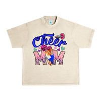 Sandshell Cheer Mom Urban Heavy Tee - CowhideDigitalArt