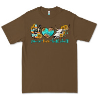 Cacao peace love bull skull bbs Premium Tee - BundleAndBundleShop
