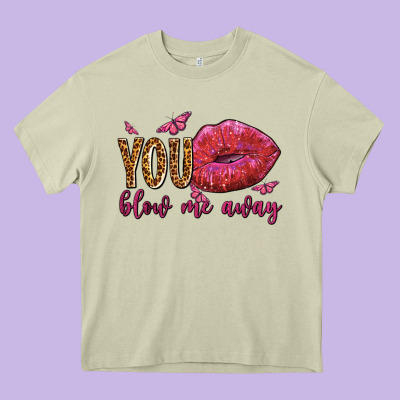 You Blow Me Away Olivia Heavy Core Tee Designed By Oliviacreatesart