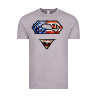 Vintage Zinc super american flag logo Vintage Tee - LillyAllenDesigns