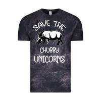 Save The Chubby Unıcorns Vintage Tee | Teevron