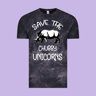 Save The Chubby Unıcorns Vintage Tee Designed By Bettercallsaul