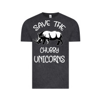Vintage Black save the chubby unıcorns Vintage Tee - Bettercallsaul
