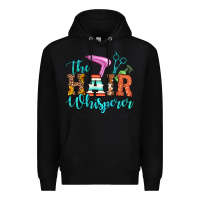 Black the hair whisperer Premium Hoodie - Artiststas