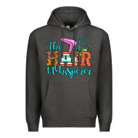 Charcoal Heather the hair whisperer Premium Hoodie - Artiststas