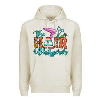 Oatmeal Heather the hair whisperer Premium Hoodie - Artiststas