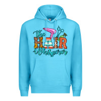 Ocean Blue the hair whisperer Premium Hoodie - Artiststas
