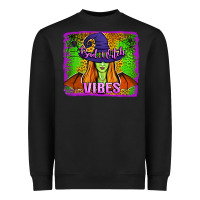 Black bad witch vibes Heavyweight Sweatshirt - Jasminsmagicworld
