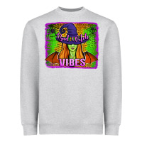 Bad Witch Vibes Heavyweight Sweatshirt | Teevron