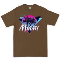 Cacao miami beach souvenir vintage 80s Premium Tee - linhVisuals