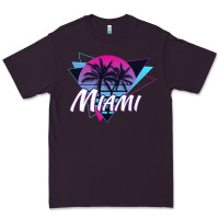 Plum miami beach souvenir vintage 80s Premium Tee - linhVisuals