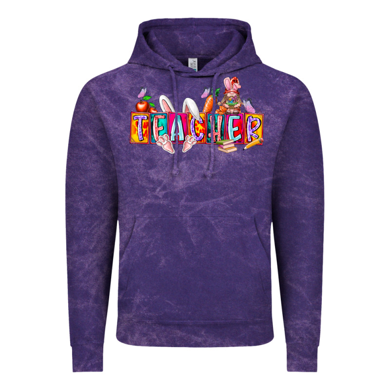Teacher Easrter Day Vintage Hoodie by RacoonDesign | Teevron