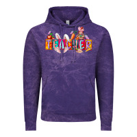 Cloud Purple teacher easrter day Vintage Hoodie - RacoonDesign