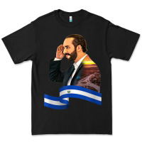 Black nayib bukele surf city Premium Tee - linhVisuals