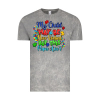 My Child May Be Non Verbal But This Papa Ain't Vintage Tee | Teevron