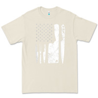 Bone chef knife patriotic easter american flag Premium Tee - linhVisuals