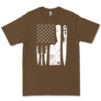 Cacao chef knife patriotic easter american flag Premium Tee - linhVisuals