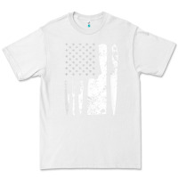 White chef knife patriotic easter american flag Premium Tee - linhVisuals