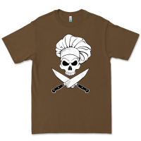 Chef Skull And Crossbones Knives Halloween Premium Tee | Teevron