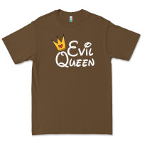 Cacao evil queen with crown black halloween Premium Tee - linhVisuals