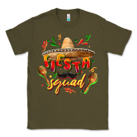 Army Green Fiesta squad Classic Tee - FaDigitalArtStudio