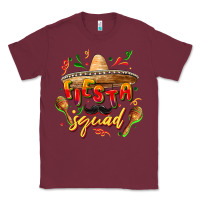 Burgundy Fiesta squad Classic Tee - FaDigitalArtStudio