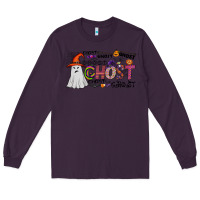 Plum ghost Long Sleeve Tee - CowhideDigitalArt