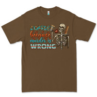 Cacao coffee because murder is wrong bbs Premium Tee - BundleAndBundleShop