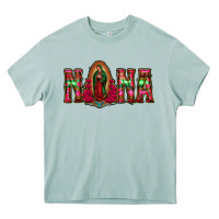 Arona nana floral aztec leopard Heavy Core Tee - Jasminsmagicworld