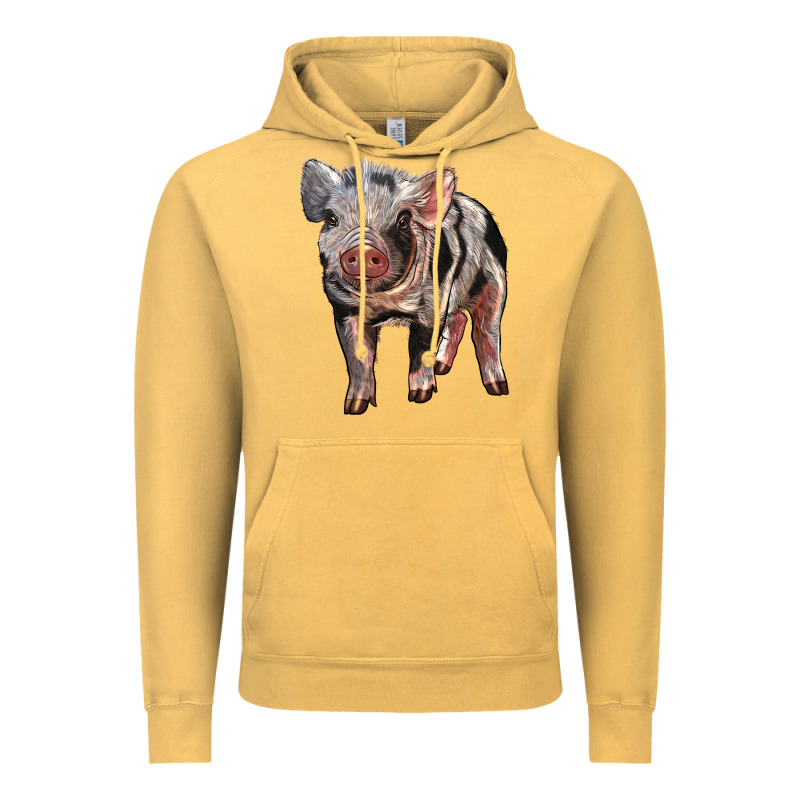 Baby Spotted Pig Vintage Hoodie by LillyAllenDesigns | Teevron