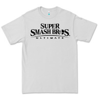 Dove Grey SUPER SMASH BROS ULTIMATE BLACK Premium Tee - linhVisuals