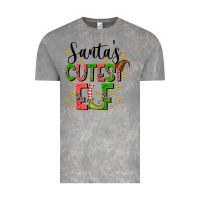 Cloud Rock santas cutest elf Vintage Tee - CowhideDigitalArt
