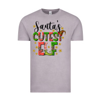 Vintage Zinc santas cutest elf Vintage Tee - CowhideDigitalArt