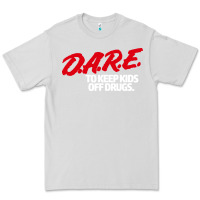 Dove Grey d.a.r.e Premium Tee - linhVisuals