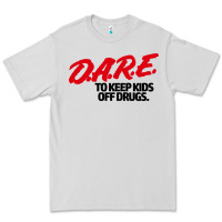 Dove Grey d.a.r.e Premium Tee - linhVisuals