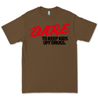 Cacao d.a.r.e Premium Tee - linhVisuals