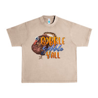 French Oak Fall Gobble Gobble Y'all Urban Heavy Tee - LillyAllenDesigns