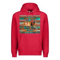 Cardinal life is better with chickens around chicken coop Premium Hoodie - Artiststas
