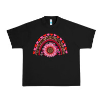 Black valentine's day sunflower rainbow Urban Heavy Tee - RanaPortraitStore