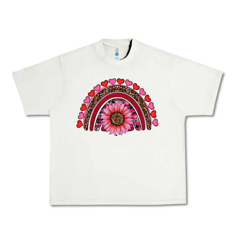 Valentine's Day Sunflower Rainbow Urban Heavy Tee by RanaPortraitStore | Teevron